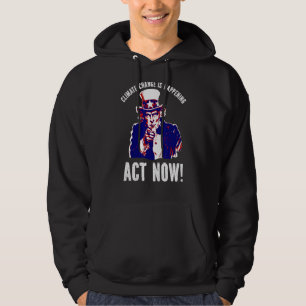 Klimatförändringar håller på att förändras nu Prot Hoodie