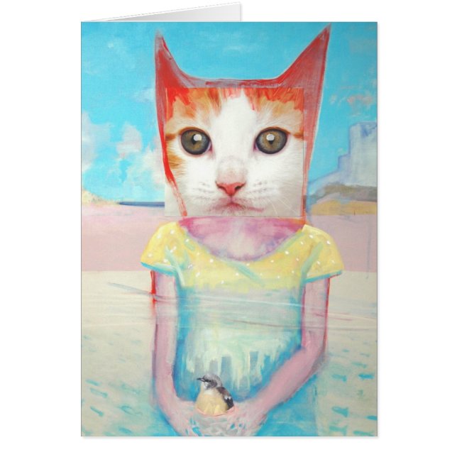 Klimatförändringar Hälsningskort (Framsidan)