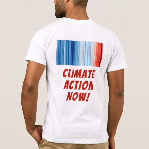 Klimatförändringar i den globala uppvärmningen i R T Shirt