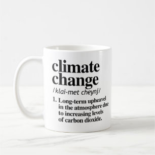 Klimatförändringar Kaffemugg
