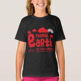 Klimatförändringar | Kolförorening | Åtgärd T-Shir T Shirt