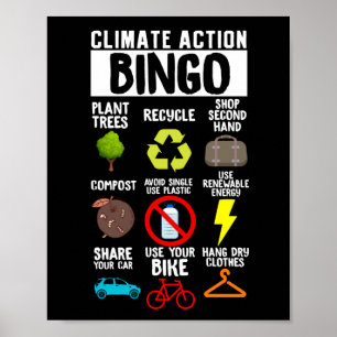 Klimatförändringar på klimatdagen poster