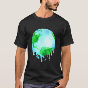 Klimatförändringar Smälter global uppvärmning T Shirt