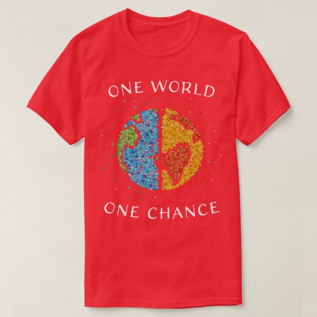 Klimatförändringar T Shirt (Design framsida)
