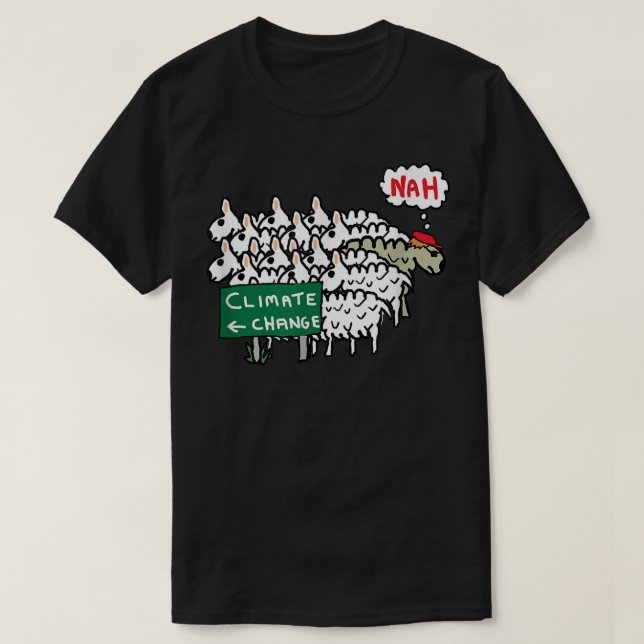 Klimatförändringar T Shirt (Design framsida)