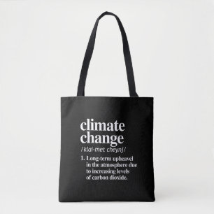 Klimatförändringar Tygkasse