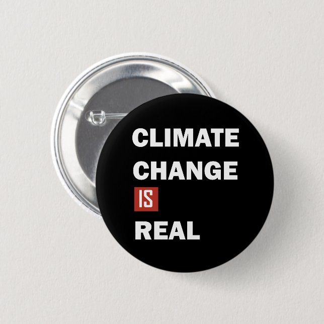 Klimatförändringarna är verkliga knapp (Framsida & baksida)