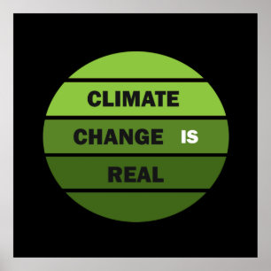 Klimatförändringarna är verkliga poster