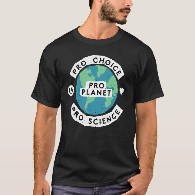Klimatförändringarnas miljöadvokat Jorden Advocate T Shirt (Framsida)
