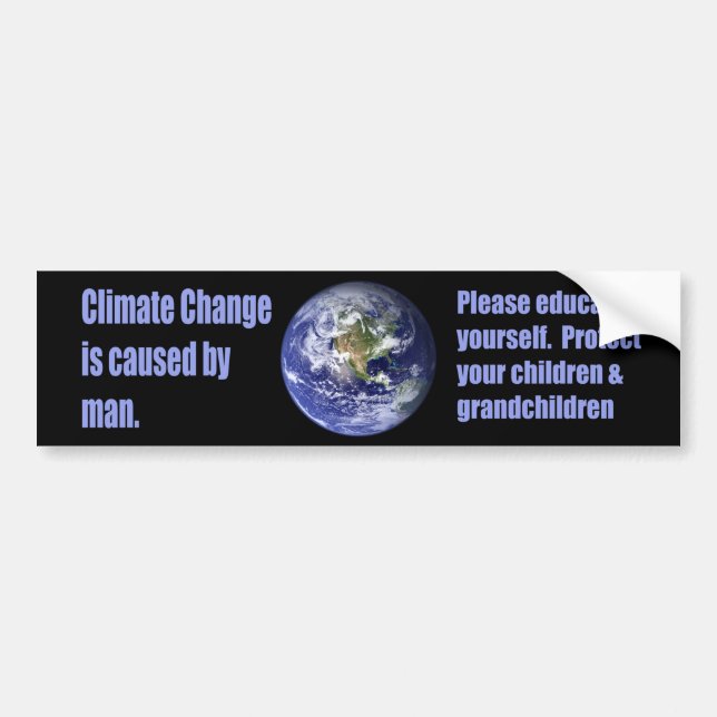 Klimatförändringbildekal Bildekal (Framsidan)
