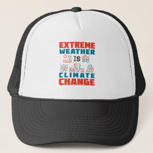 Klimatförändringen är en extrem väderlek keps