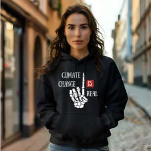 Klimatförändringen är en verklig miljömedvetenhet t shirt