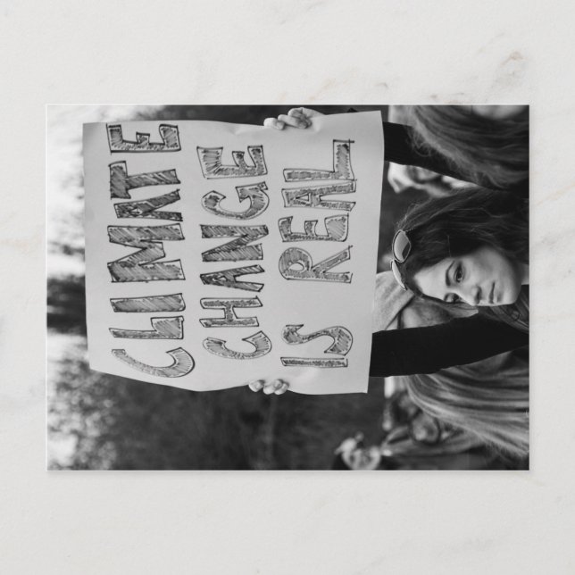 Klimatförändringen är ett verkligt vykort (Framsida)