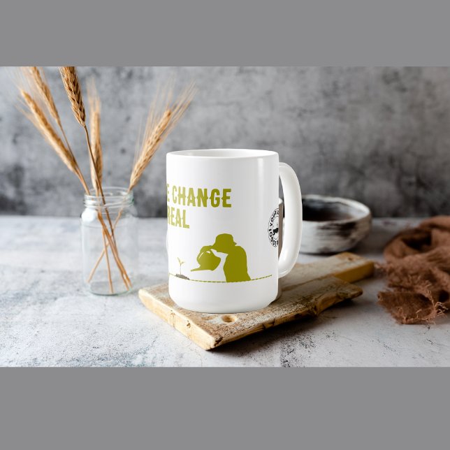 Klimatförändringen är REAL Coffe Mugg (Skapare uppladdad)