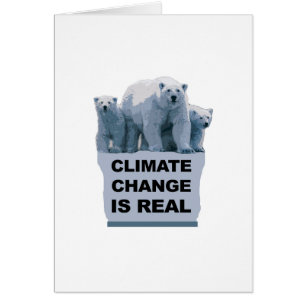 KLIMATFÖRÄNDRINGEN ÄR VERKLIG HÄLSNINGSKORT