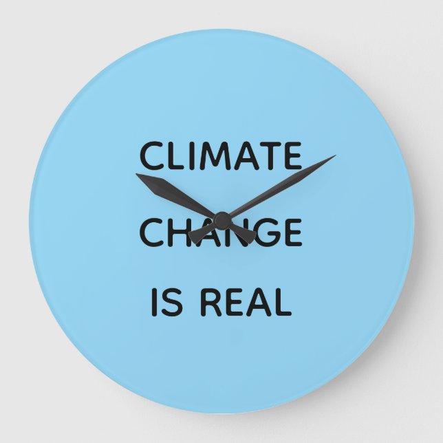 Klimatförändringen är verklig stor klocka (Framsida)