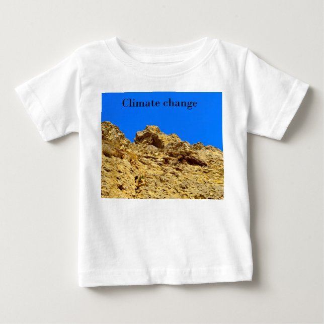 Klimatförändringen skyddar miljön t shirt (Framsida)