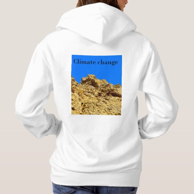 Klimatförändringen skyddar miljön t shirt (Baksida)