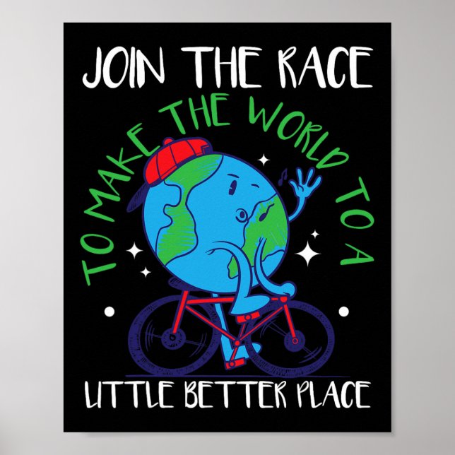 Klimatförändringsaktivering - Jorddagen Poster (Framsidan)