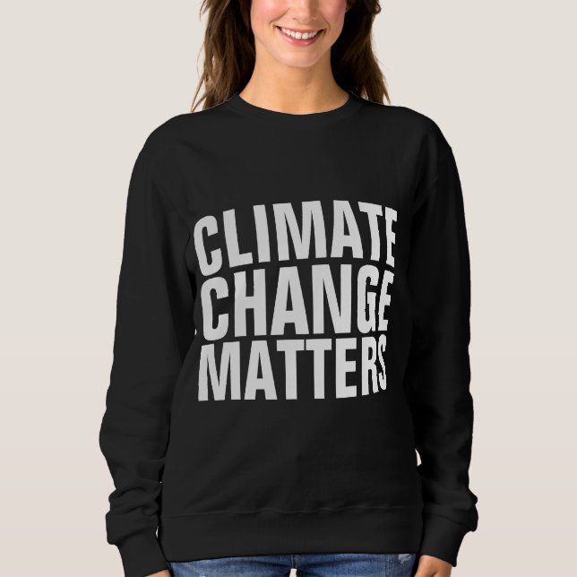 KLIMATFÖRÄNDRINGSFRÅGOR T-SHIRTS (Framsida)