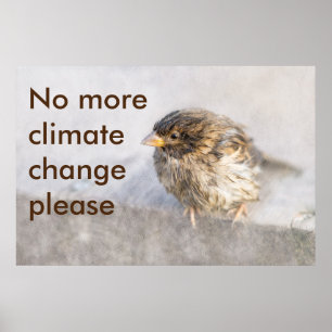 Klimatförändringsmedvetenhet Poster