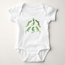 Klimatgeckos i sten. Baby Bodykostym T Shirt