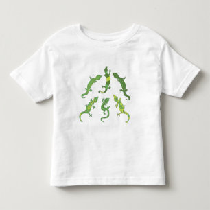 Klimatgeckos i sten. Småbarn T-shirt