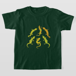 Klimatgeckos i sten. t shirt