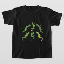 Klimatgeckos i sten. T-Shirt