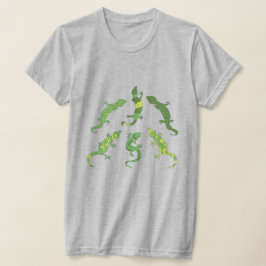 Klimatgeckos i sten. T-Shirt
