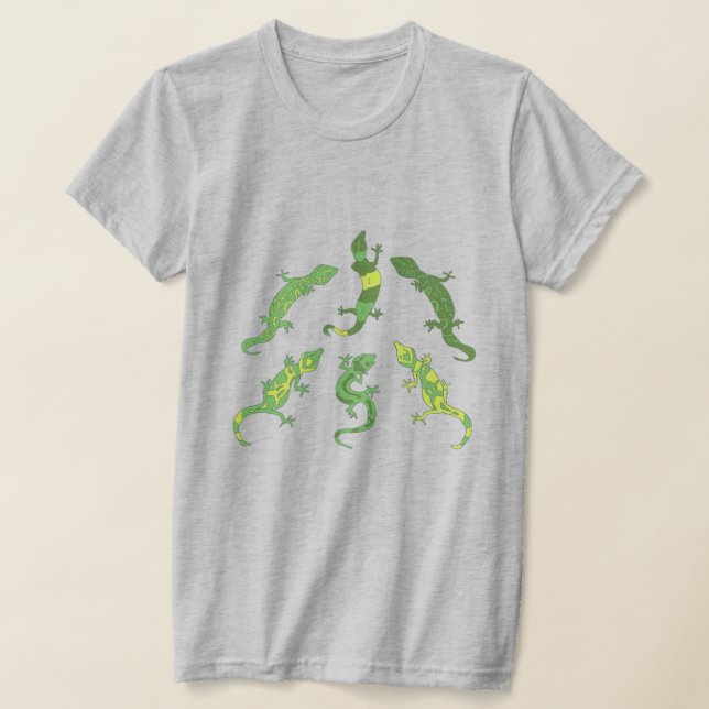Klimatgeckos i sten. T-Shirt (Laydown)