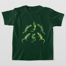 Klimatgeckos i sten. T-Shirt