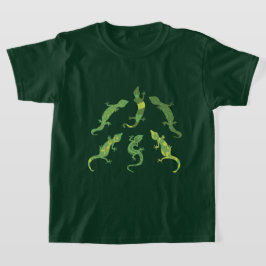 Klimatgeckos i sten. T-Shirt