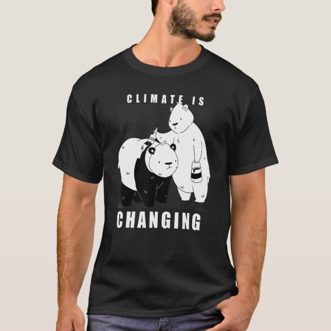 Klimathållbarhet T Shirt (Framsida)