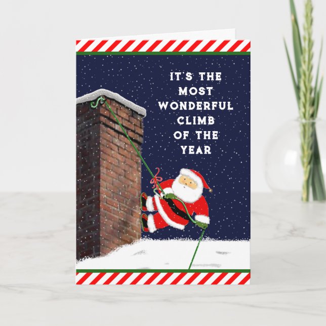 Klimatjul i sten helgkort (Framsida)