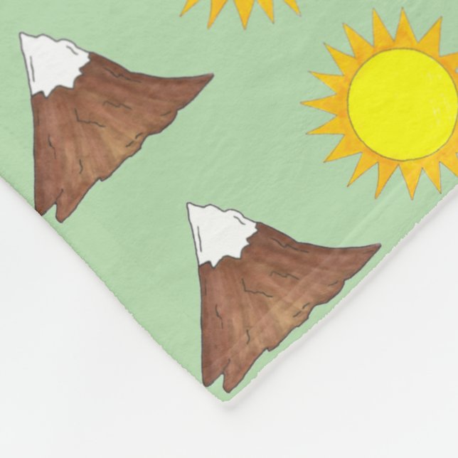 Klimatkampanjer i bergsområden som gömmer utomhusn fleecefilt (Hörn)