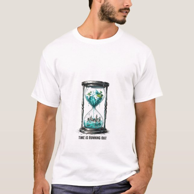 Klimatklockan: Rädda Världen | T-Shirt (Framsida)