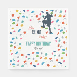 Klimatkudde sten Barns födelsedag Party Pappersservett