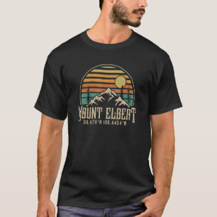 KlimatMt Elbert Colorado Mountain Elbert T Shirt