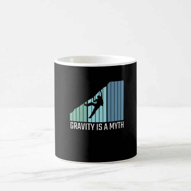 Klimatning - Gravity är en myt Kaffemugg (Center)