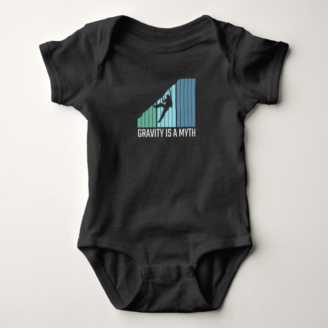 Klimatning - Gravity är en myt T Shirt (Framsida)