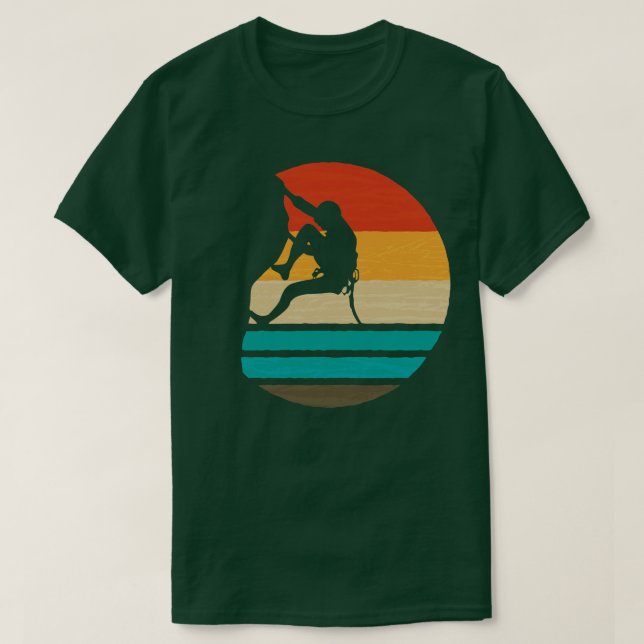 Klimatning i sten Retro 1 T Shirt (Design framsida)