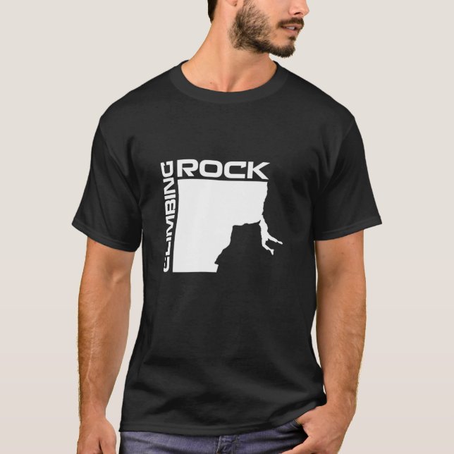 Klimatning i sten t shirt (Framsida)