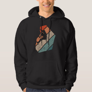 Klimatning och hiker i sten hoodie