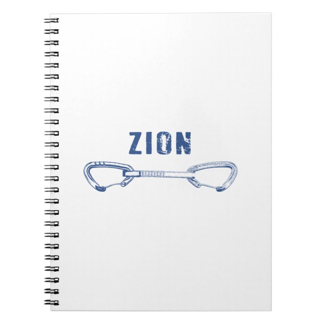 Klimatningshastigheten Zion Sten Anteckningsbok (Framsidan)
