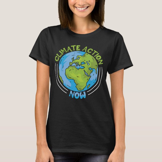 Klimatpolitik T Shirt (Framsida)