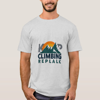 Klimatreplak Äventyr design T Shirt