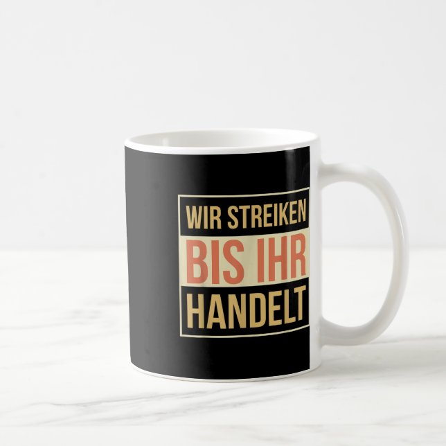 Klimatskydd Jorden, Klimatförändring, Miljö Kaffemugg (Höger)