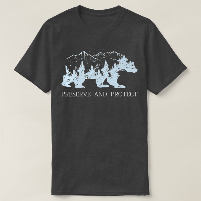 Klimatskyddets Polar Bear Environment NP T Shirt (Design framsida)