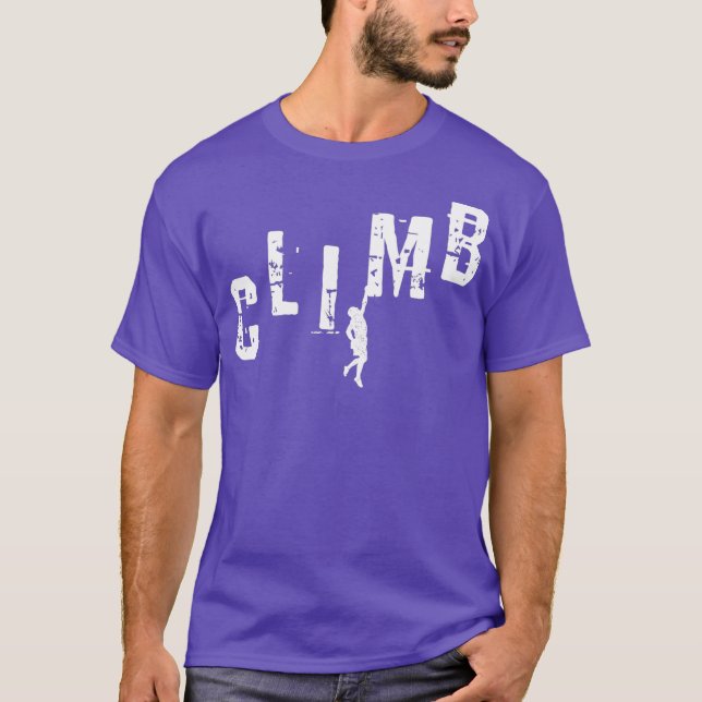Klimatstöt CLIMB Sten T Shirt (Framsida)